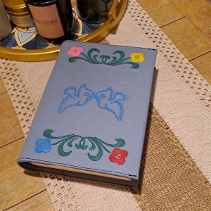 embroidery book case